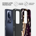 Purple Skies - Marble Xiaomi 13 Lite Case 2