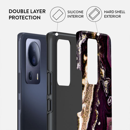 Purple Skies - Marble Xiaomi 13 Lite Case 2