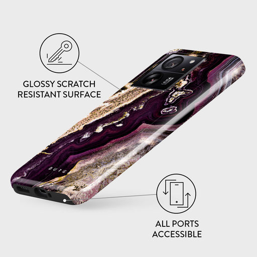 Purple Skies - Marble Xiaomi 13T Pro Case 3