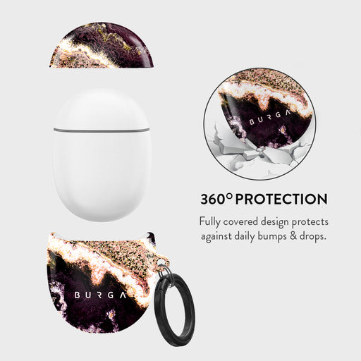 Purple Skies - Marble Google Pixel Buds Pro Case 2