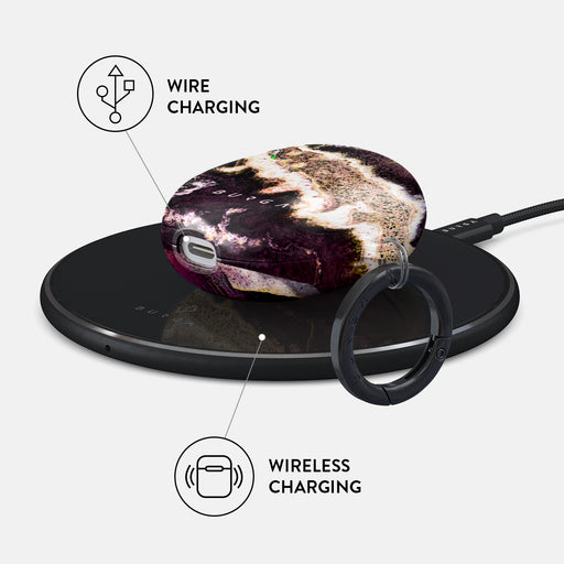 Purple Skies - Marble Google Pixel Buds Pro Case 3