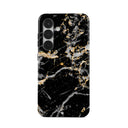 Make A Wish - Gold Marble Samsung Galaxy S25 Case