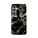 Make A Wish - Gold Marble Samsung Galaxy S24 FE Case