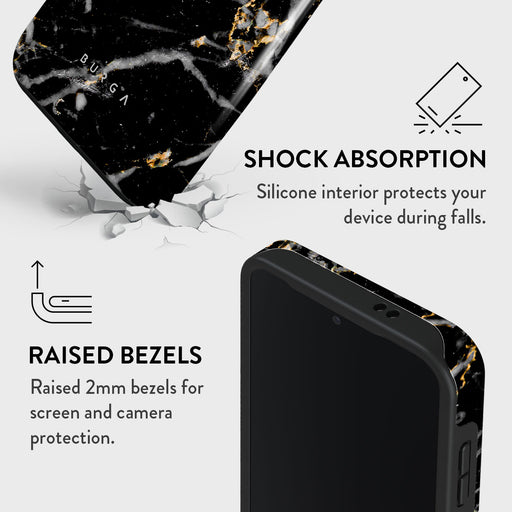 Make A Wish - Gold Marble Samsung Galaxy S24 FE Case 4