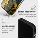 Northern Lights - Marble iPhone 15 Pro Max Case 8