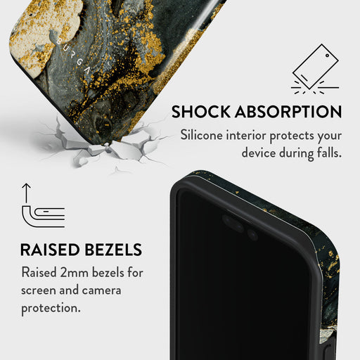 Northern Lights - Marble iPhone 15 Pro Max Case 8