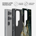 Northern Lights - Marble Samsung Galaxy S24 Ultra Case 6