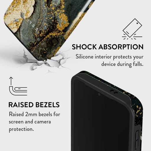 Northern Lights - Marble Samsung Galaxy S24 FE Case 4