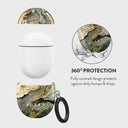 Northern Lights - Marble Google Pixel Buds Pro Case 2
