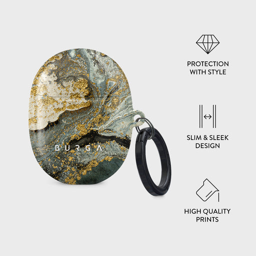 Northern Lights - Marble Google Pixel Buds Pro Case 4
