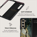 Northern Lights - Marble Samsung Galaxy Z Fold 5 Case 6