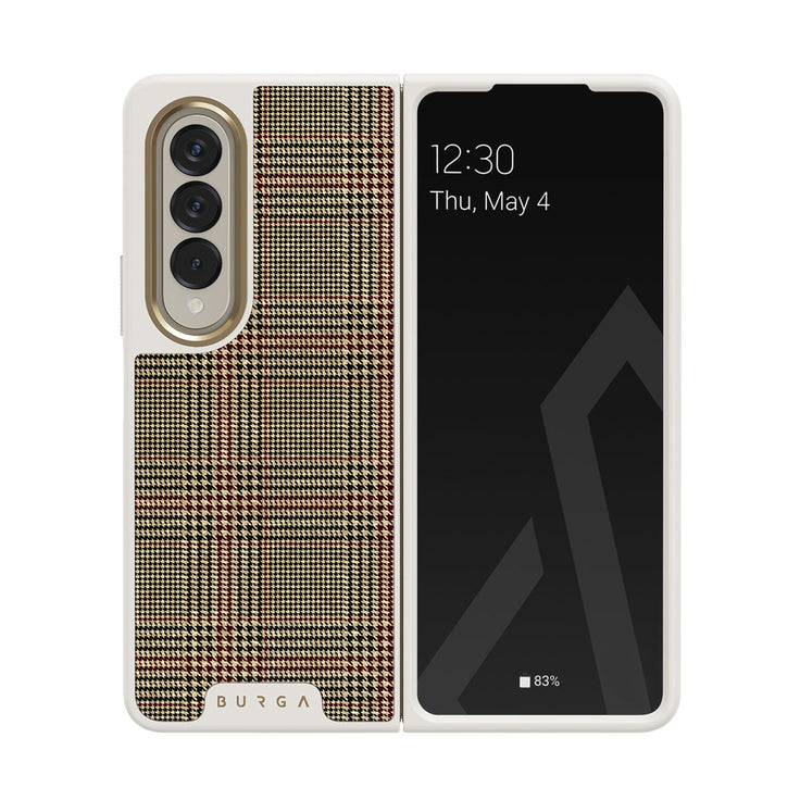 Favorite Coat - Plaid Samsung Galaxy Z Fold 4 Case