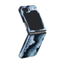 Frozen Lake - Gray Marble Samsung Galaxy Z Flip 5 Case 7
