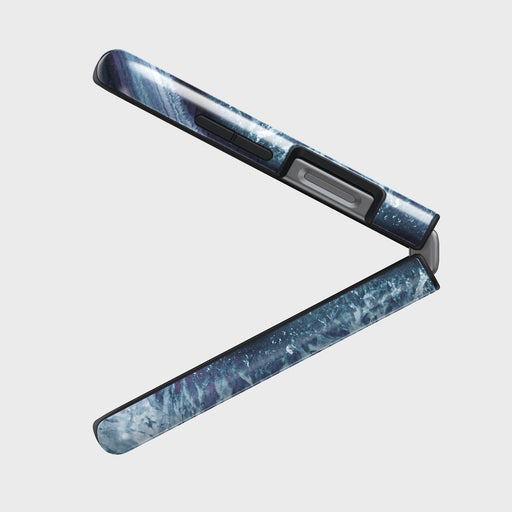 Frozen Lake - Gray Marble Samsung Galaxy Z Flip 5 Case 12