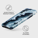 Frozen Lake - Gray Marble Samsung Galaxy A15 4G / 5G Case 3