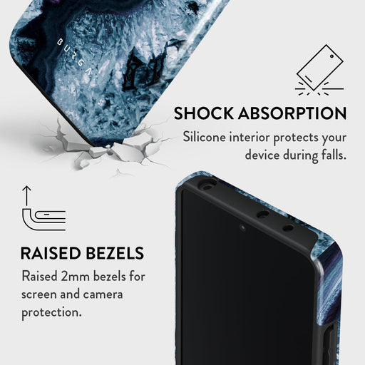 Frozen Lake - Gray Marble Xiaomi Redmi Note 13 5G Case 4