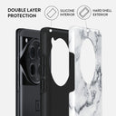 White Winter - Classy Marble OnePlus 12 Case 2
