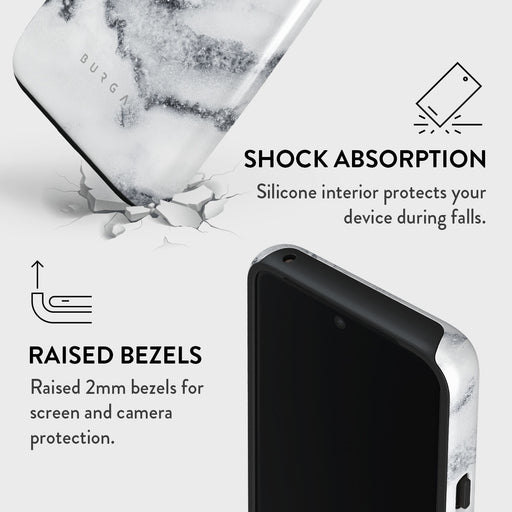 White Winter - Classy Marble Google Pixel 8 Case 5