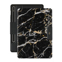 Make A Wish - Gold Marble Samsung Galaxy Tab S9+ FE Case