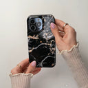 Make A Wish - Gold Marble Samsung Galaxy S24 FE Case 5