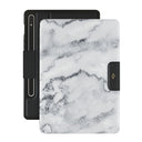 White Winter - Classy Marble Samsung Galaxy Tab S9/S10 Case 1