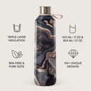 Enchanted Mirror - Marble Water Bottle 3