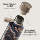 Enchanted Mirror - Marble Water Bottle 4