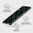 Mint Cookie - Samsung Galaxy A70 Case 3