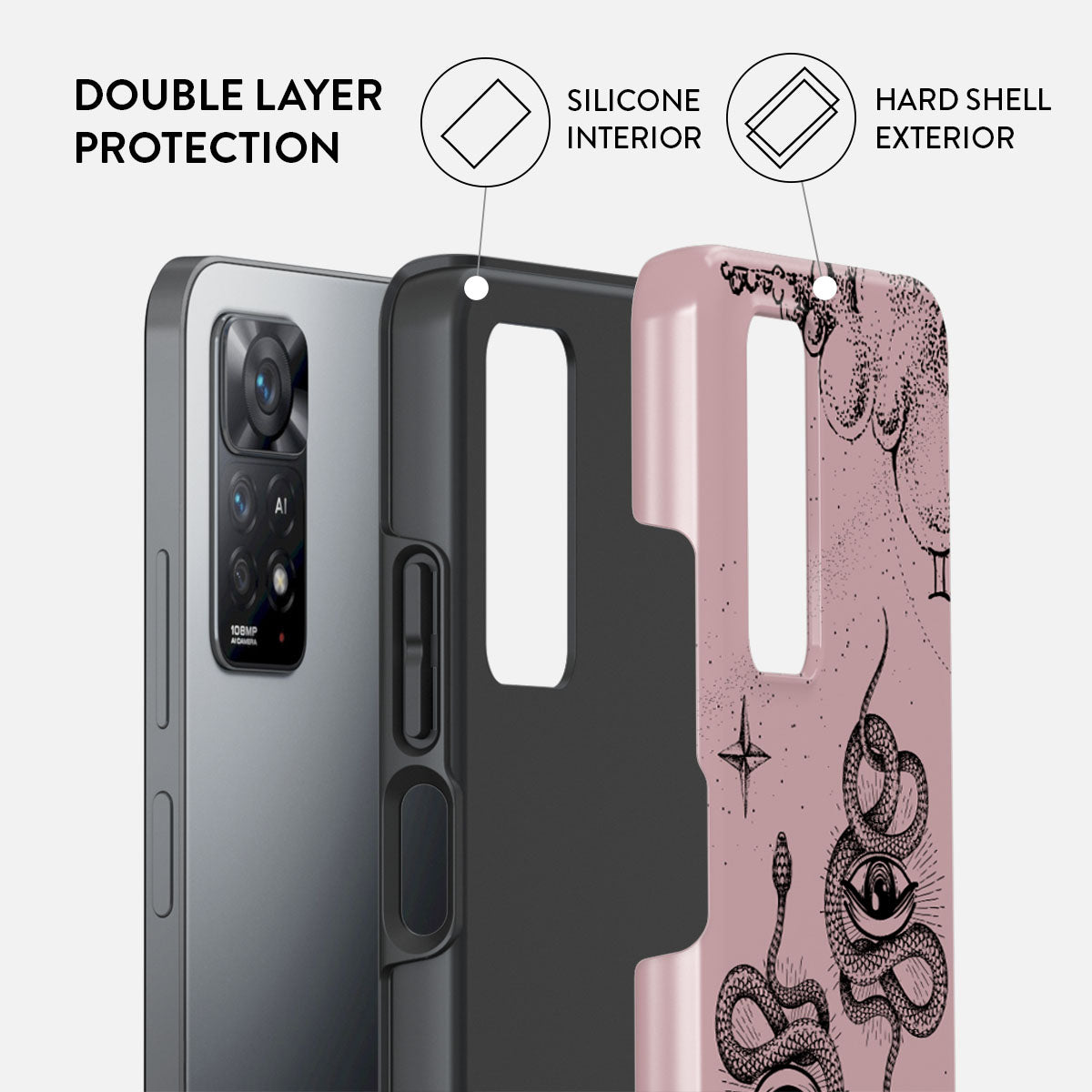 Gemini - Xiaomi Redmi Note 11 Pro Case | BURGA