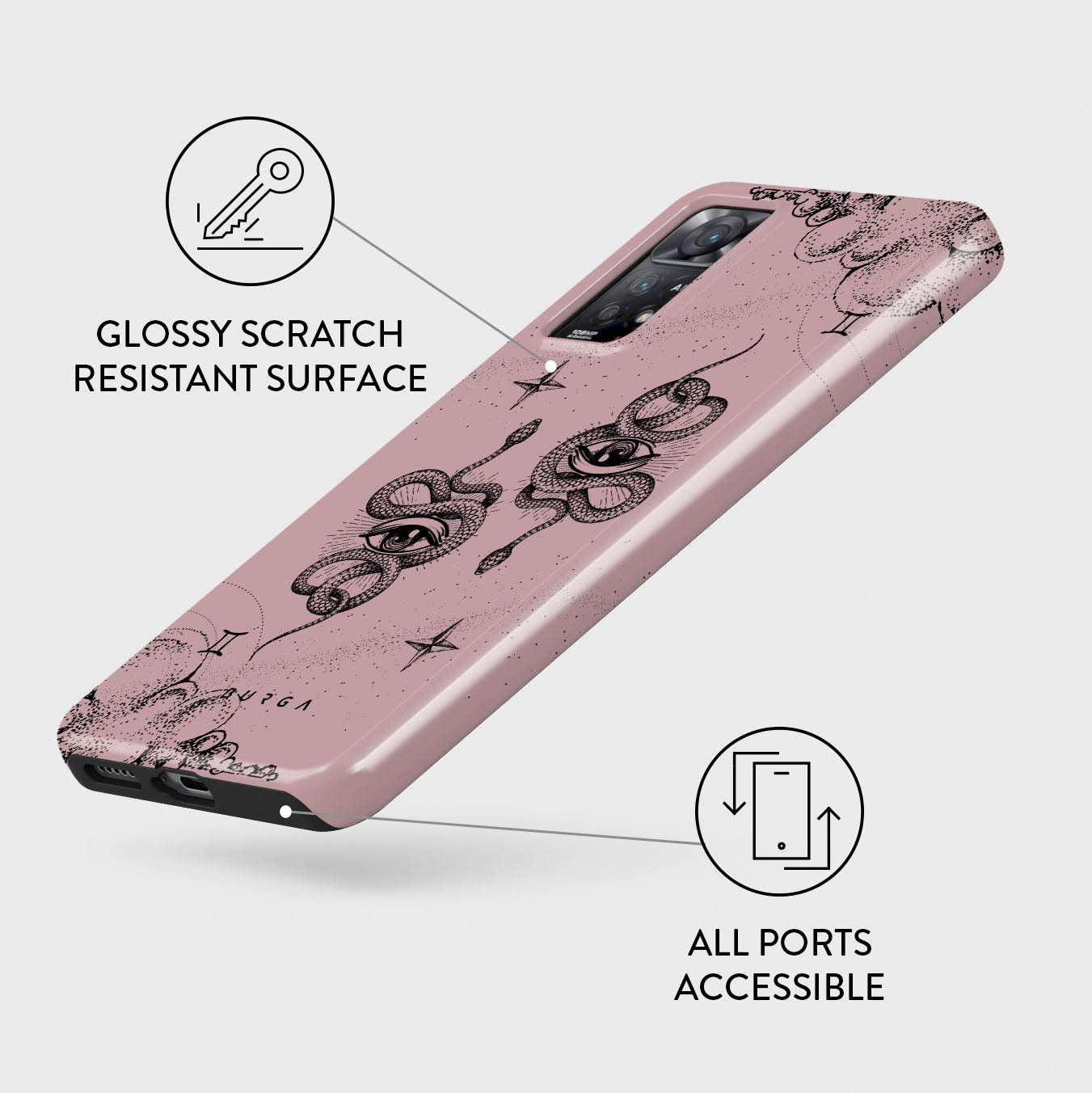 Gemini - Xiaomi Redmi Note 11 Pro Case | BURGA