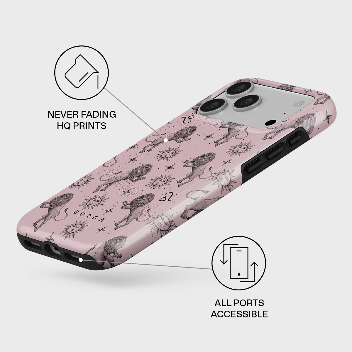 Leo - iPhone 17 Pro Max Case | BURGA