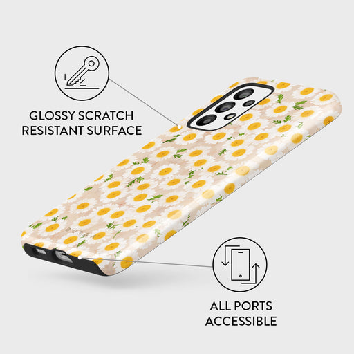 Pure Bliss - Daisy Samsung Galaxy A33 Case 3