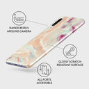 Berry Sorbet - Girly Samsung Galaxy A50 Case 3