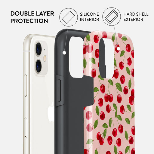Afternoon Treat - Cherry iPhone 11 Case 6