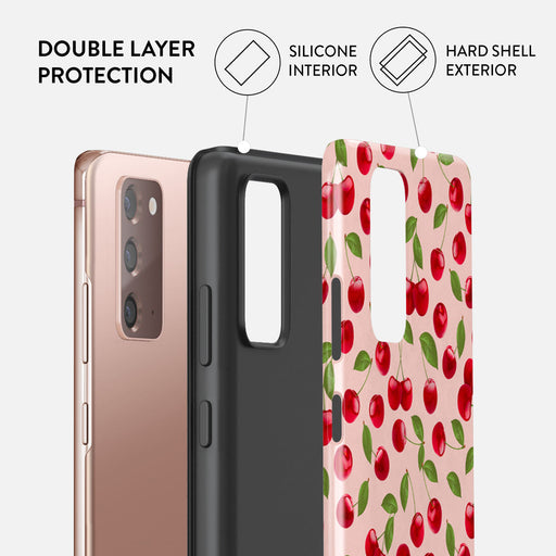 Afternoon Treat - Cherry Samsung Galaxy Note 20 4G / 5G Case 6