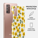 Summer Scent - Yellow Flower Samsung Galaxy Note 20 4G / 5G Case 2