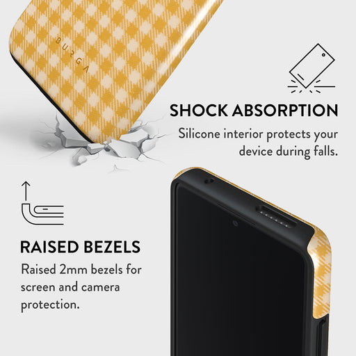 Tuscan Sun - Yellow Plaid Xiaomi 11T / 11T Pro Case 4