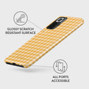 Tuscan Sun - Yellow Plaid Xiaomi Redmi Note 10 Pro Case 3