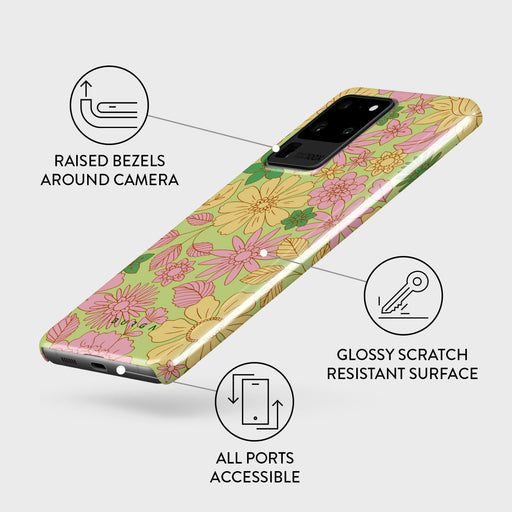 Amalfi Coast - Colorful Floral Samsung Galaxy S20 Ultra 4G / 5G Case 3