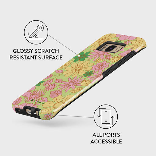 Amalfi Coast - Colorful Floral Samsung Galaxy S8 Case 7