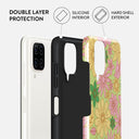 Amalfi Coast - Colorful Floral Samsung Galaxy A12 4G Case 2