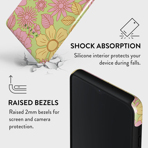 Amalfi Coast - Colorful Floral Samsung Galaxy A12 4G Case 4