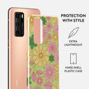Amalfi Coast - Colorful Floral Huawei P40 Case 2
