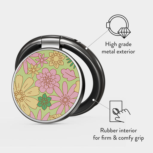 Amalfi Coast - Colorful Floral Ring Holder 2