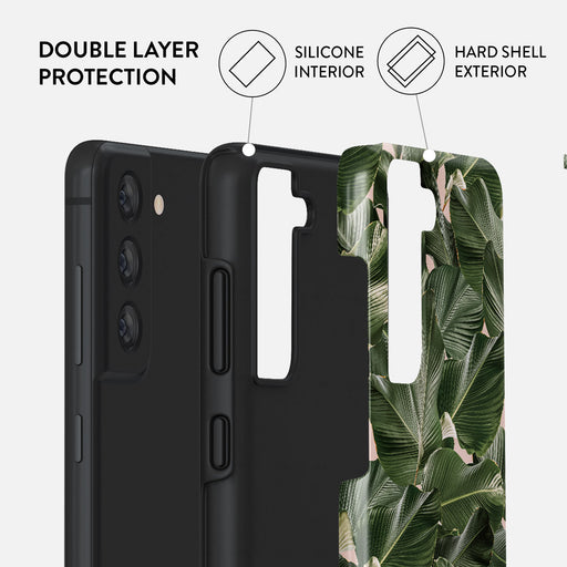 So Lush - Bannana Leaves Samsung Galaxy S21 FE Case 2