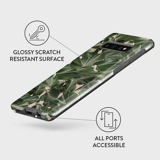 So Lush - Bannana Leaves Samsung Galaxy S10 4G Case 7