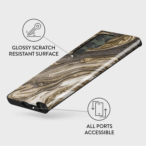 Loheckle Designer Square Tower Luxury Case Samsung Galaxy S23 Ultra