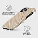 Full Glam - Beige iPhone 13 Pro Max Case 7