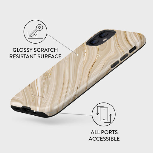 Full Glam - Beige iPhone 12 Case 7