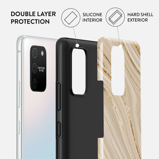 Full Glam - Beige Samsung Galaxy S10 Lite Case 6